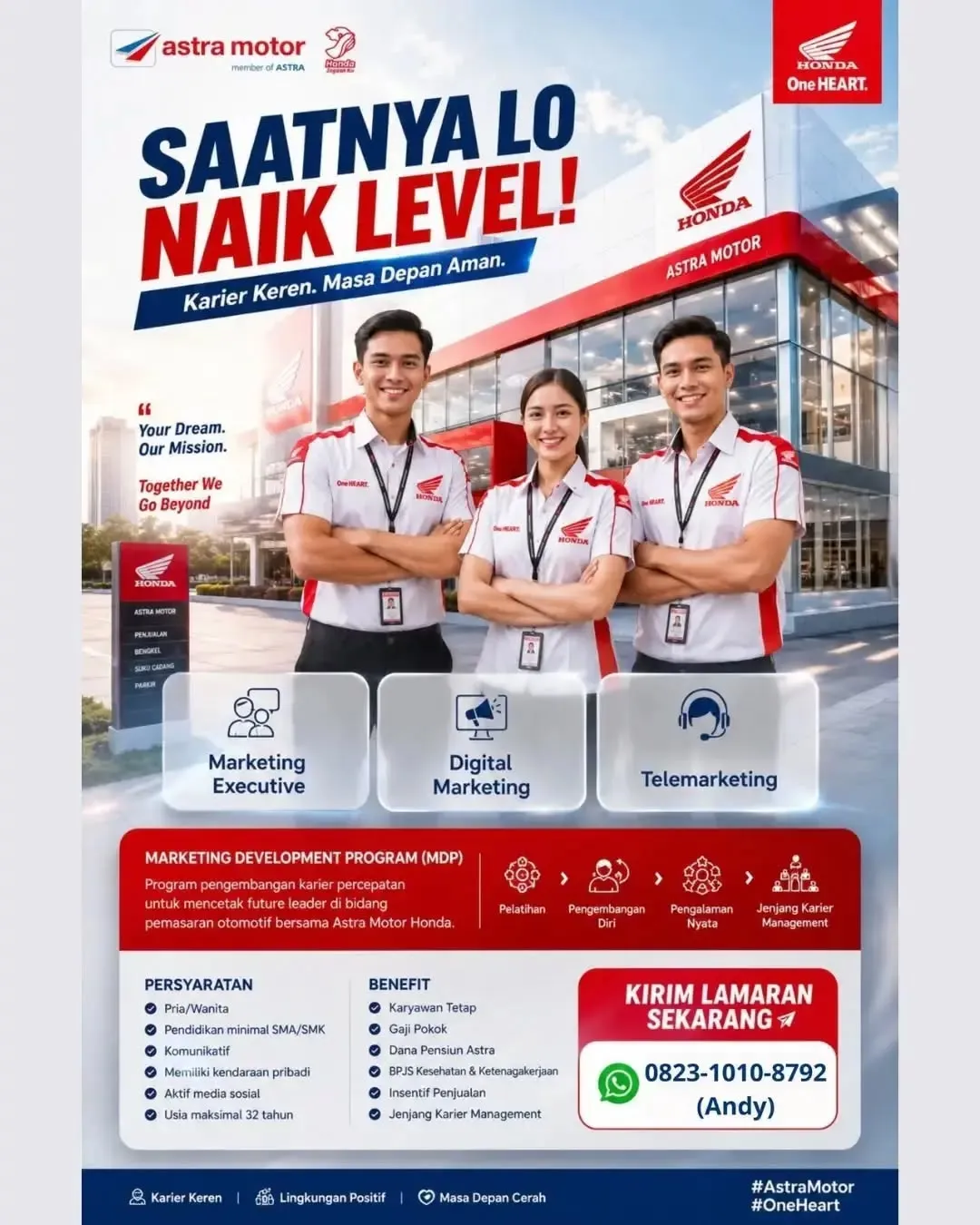Logo Astra Motor / Honda