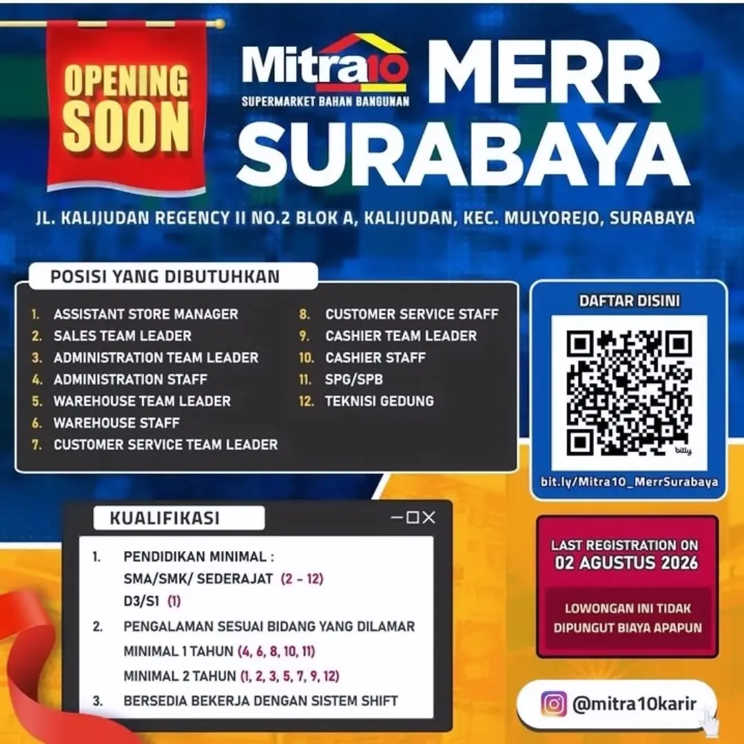 Logo Mitra10 MERR