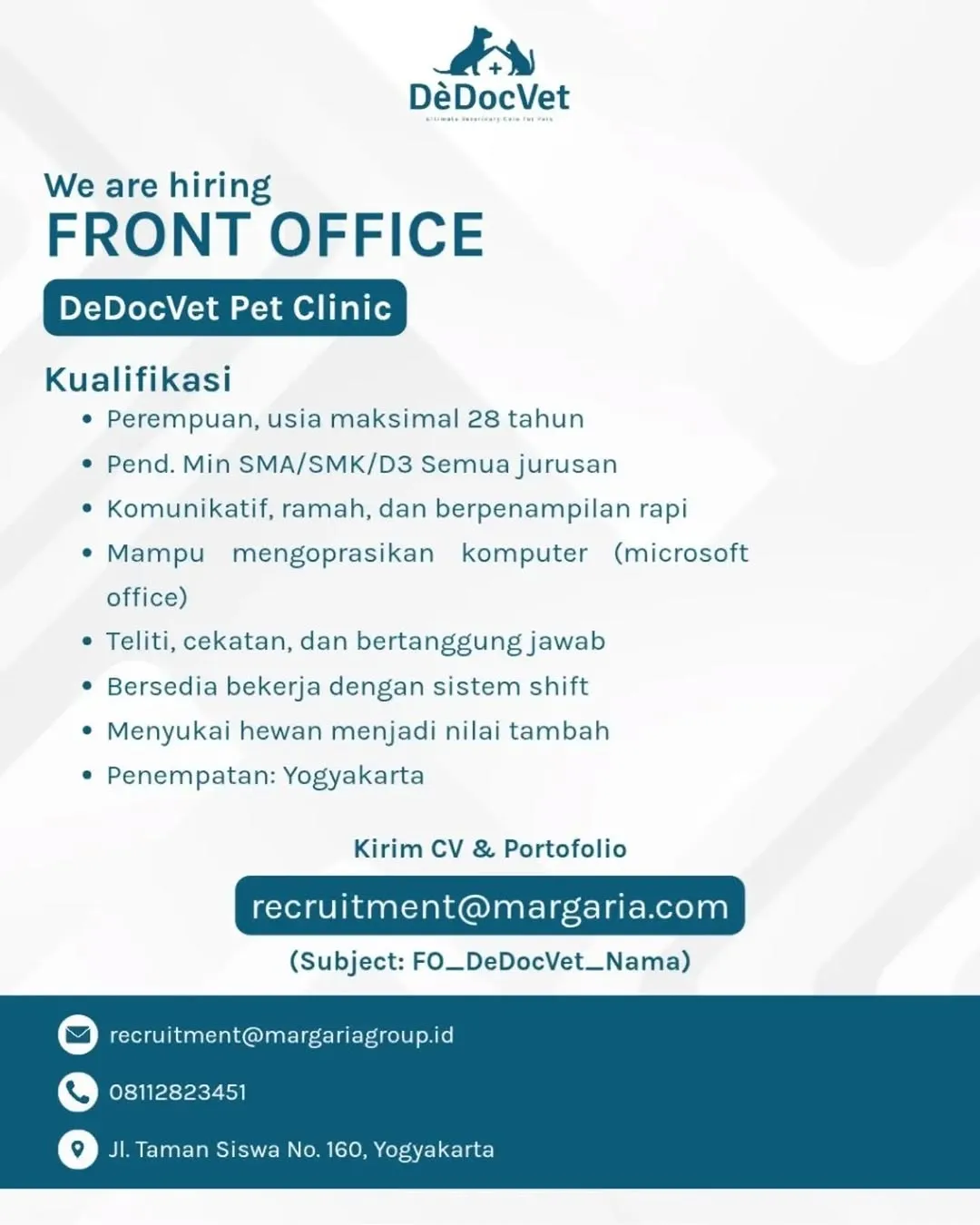 Logo DeDocVet Pet Clinic