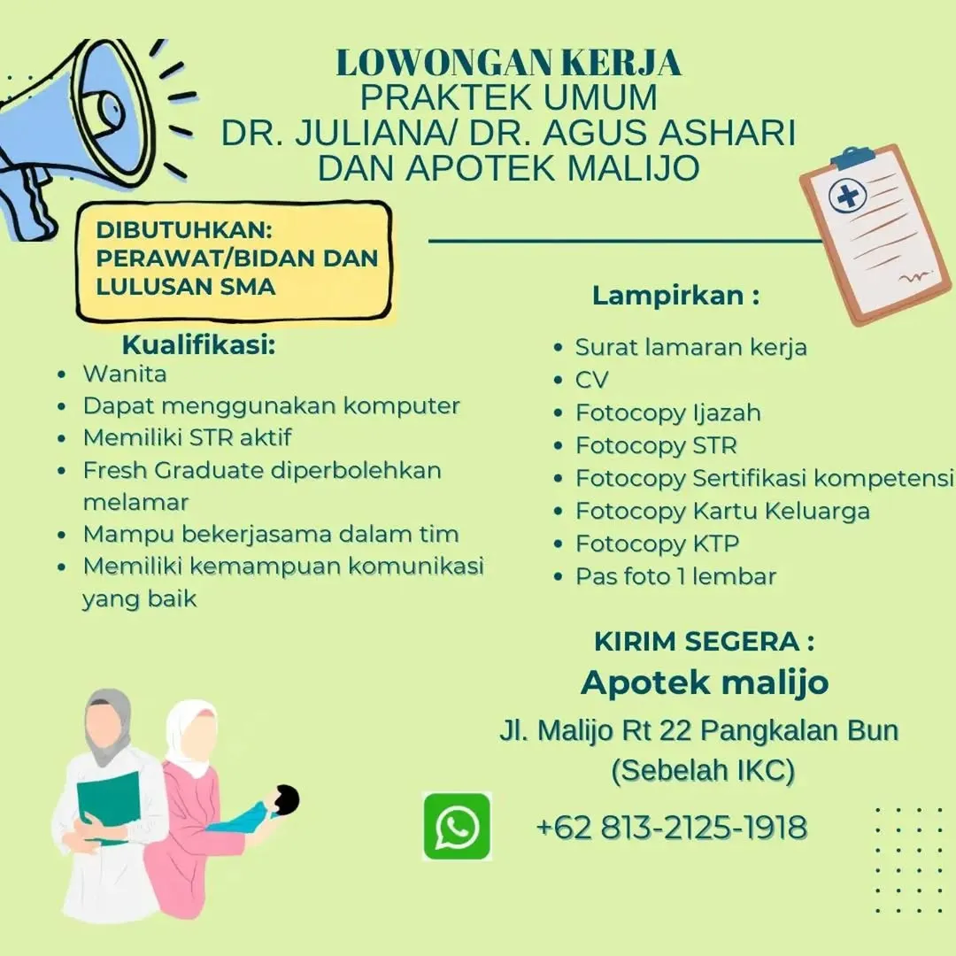 Logo Praktek Umum dr. Juliana / dr. Agus Ashari dan Apotek Malijo