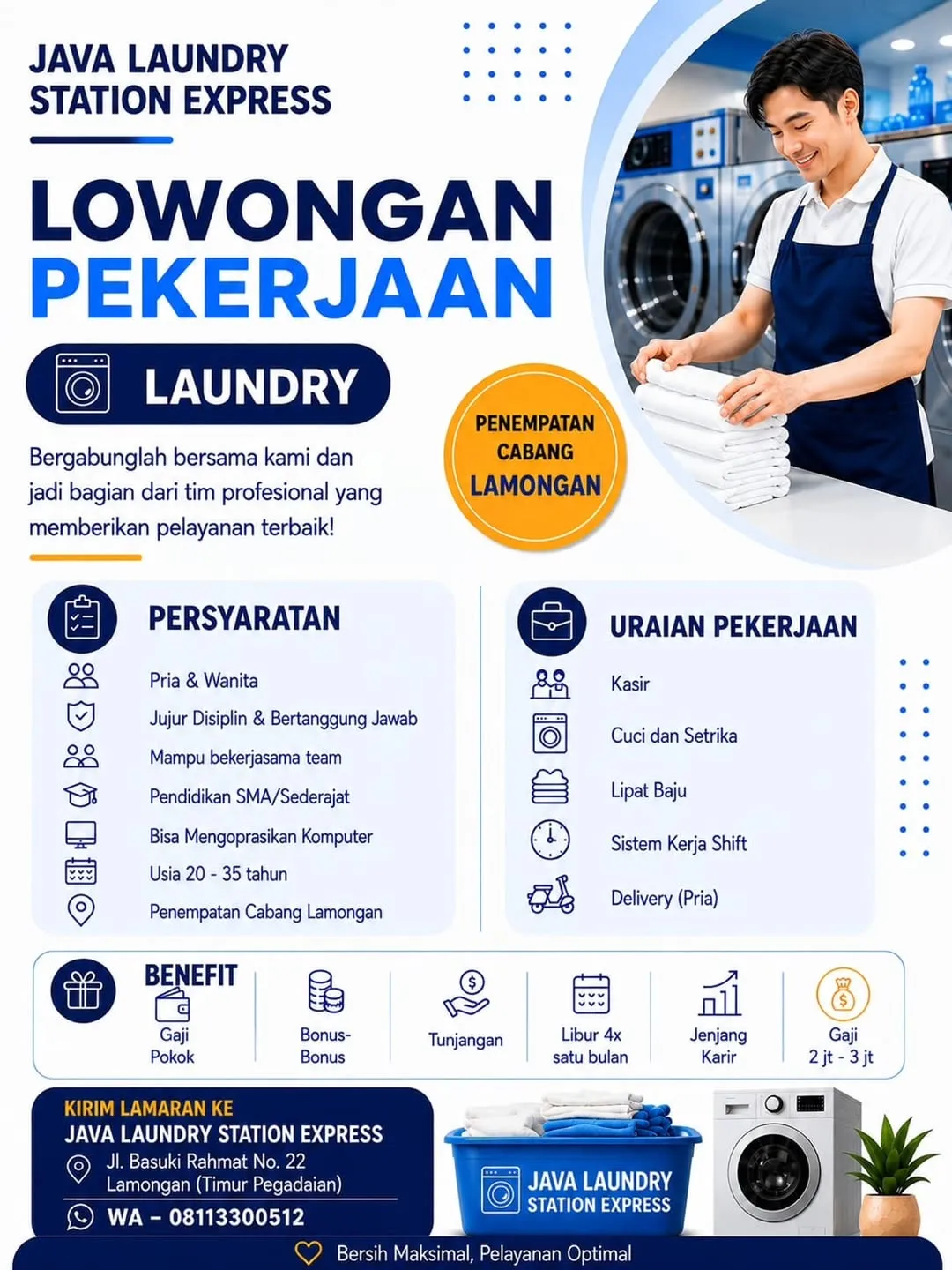 Logo JAVA LAUNDRY STATION EXPRESS