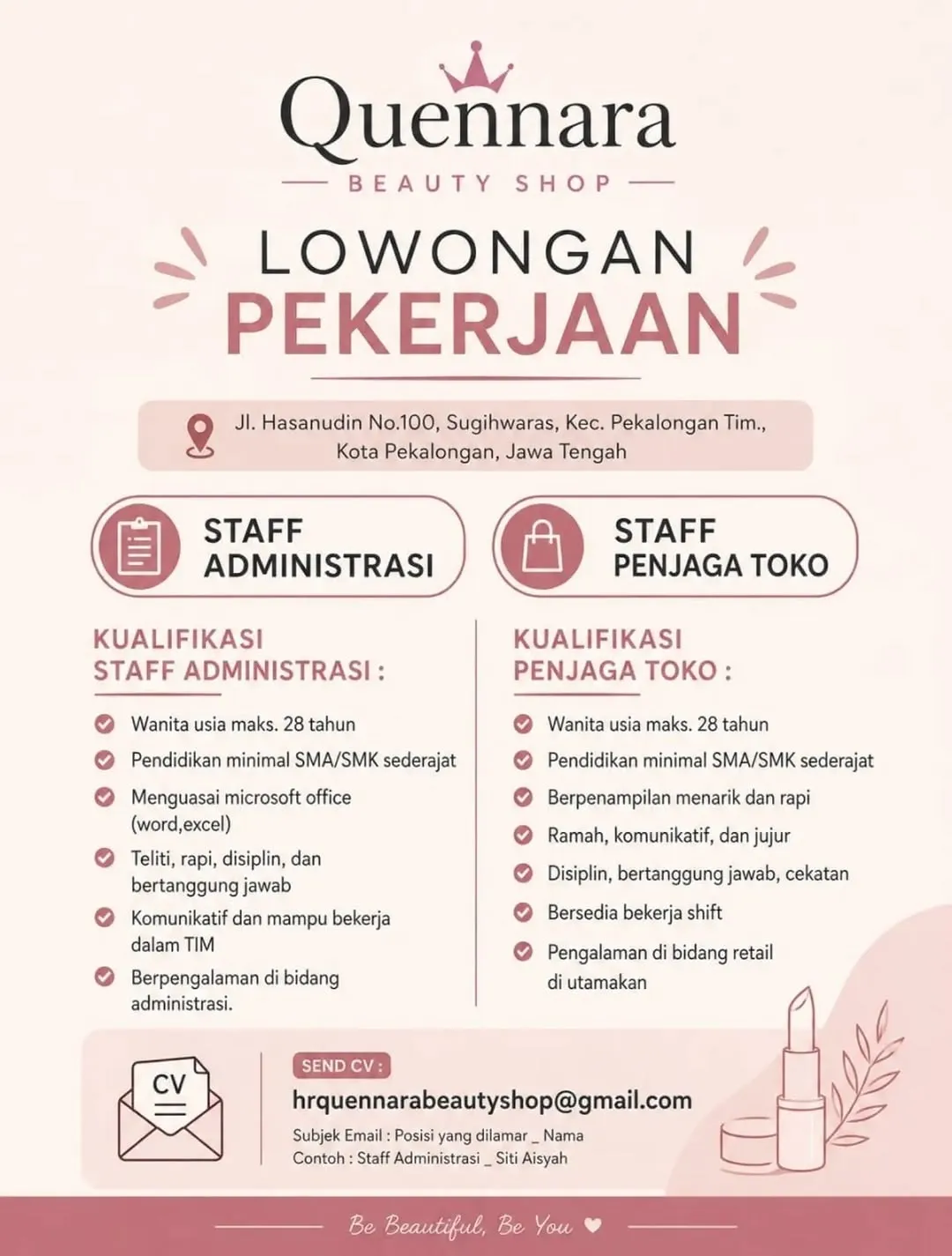 Logo Quennara Beauty Shop