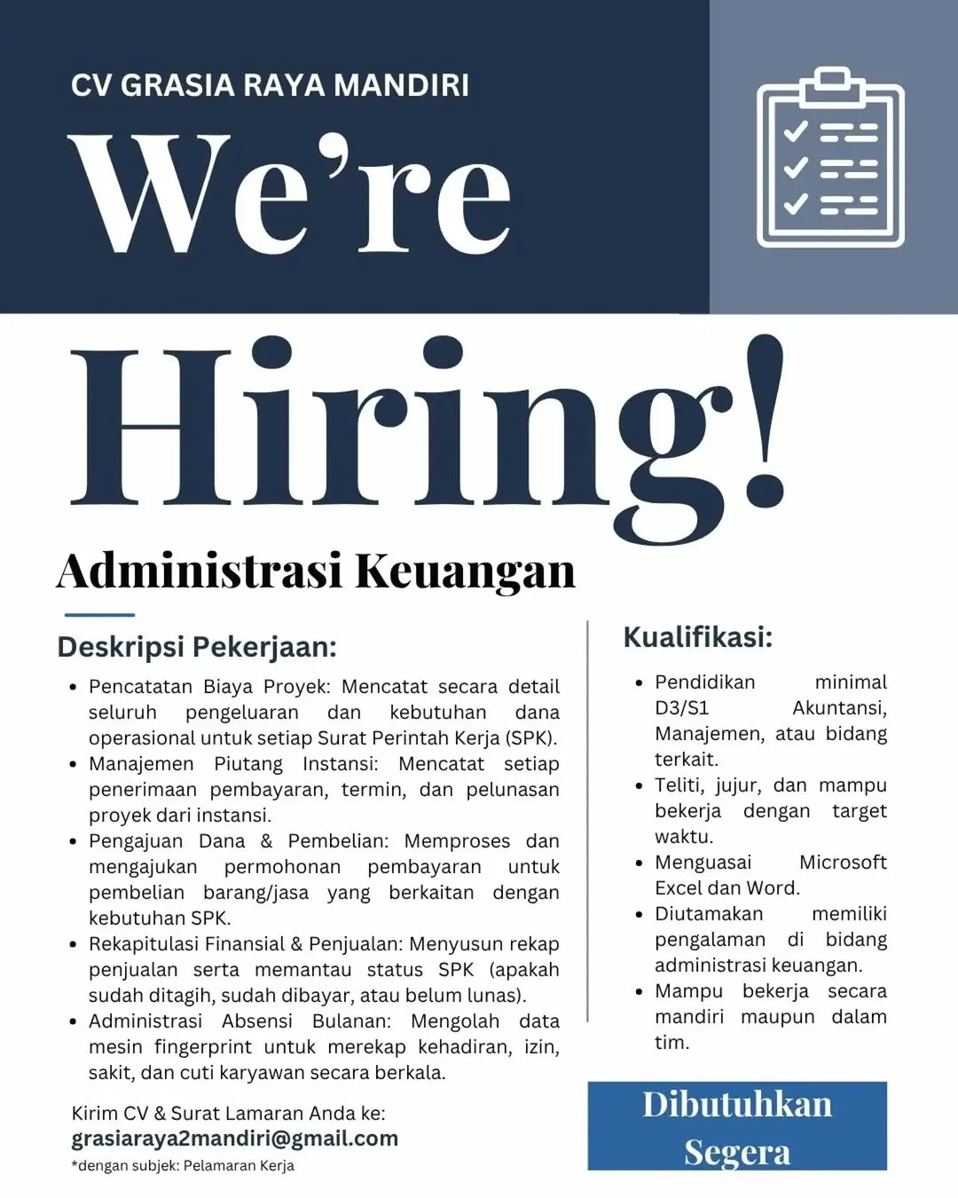 Logo CV Grasia Raya Mandiri
