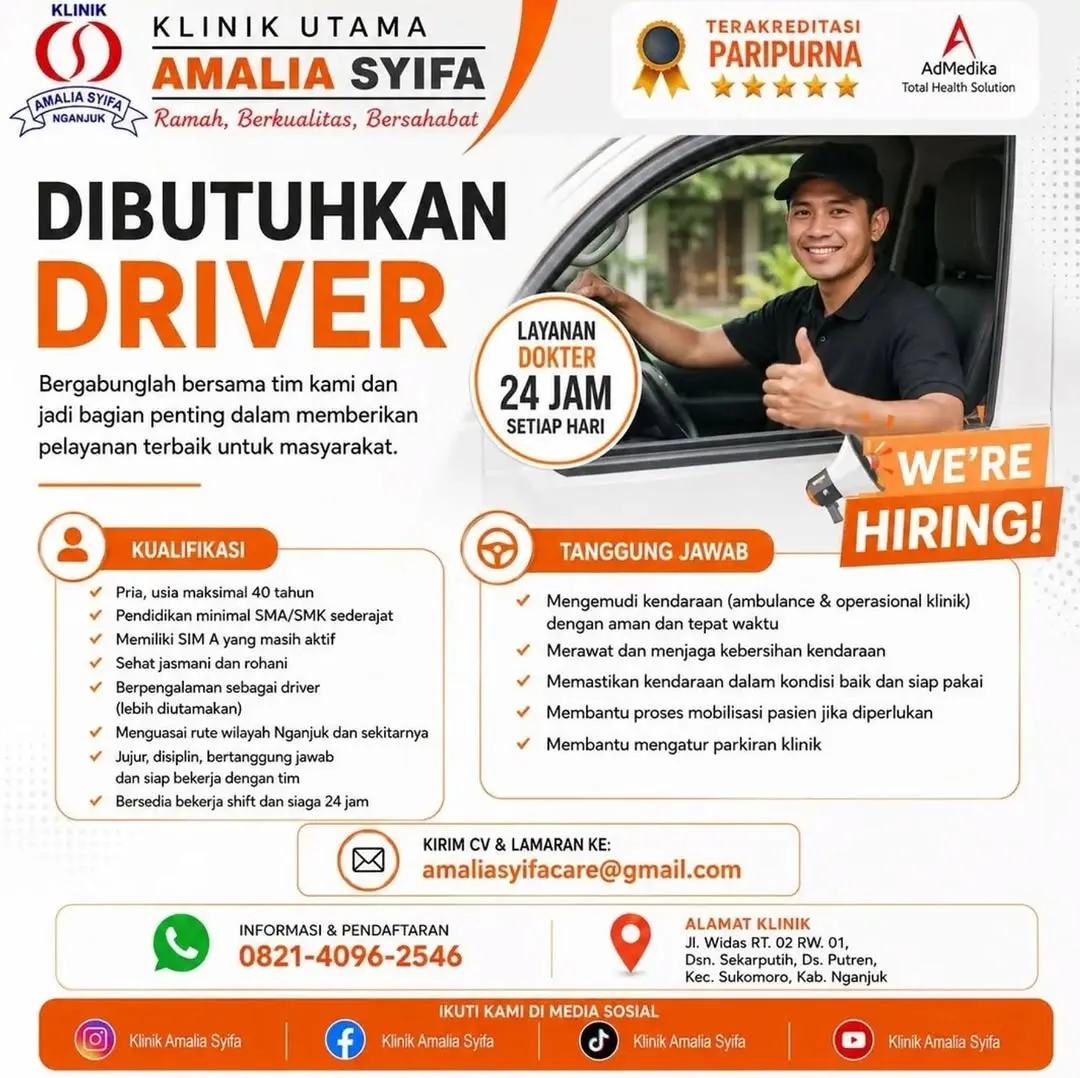 Logo Klinik Utama Amalia Syifa