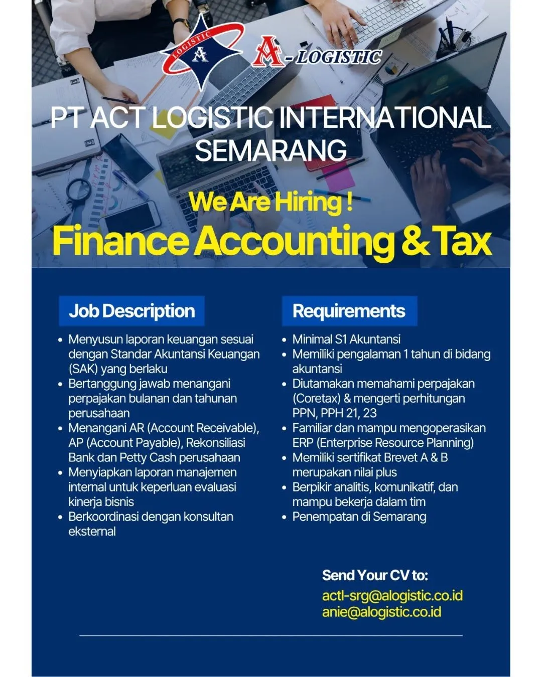 Logo PT. Act Logistic International