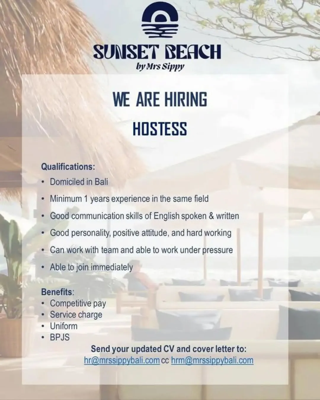 Logo Sunset Beach by Mrs Sippy