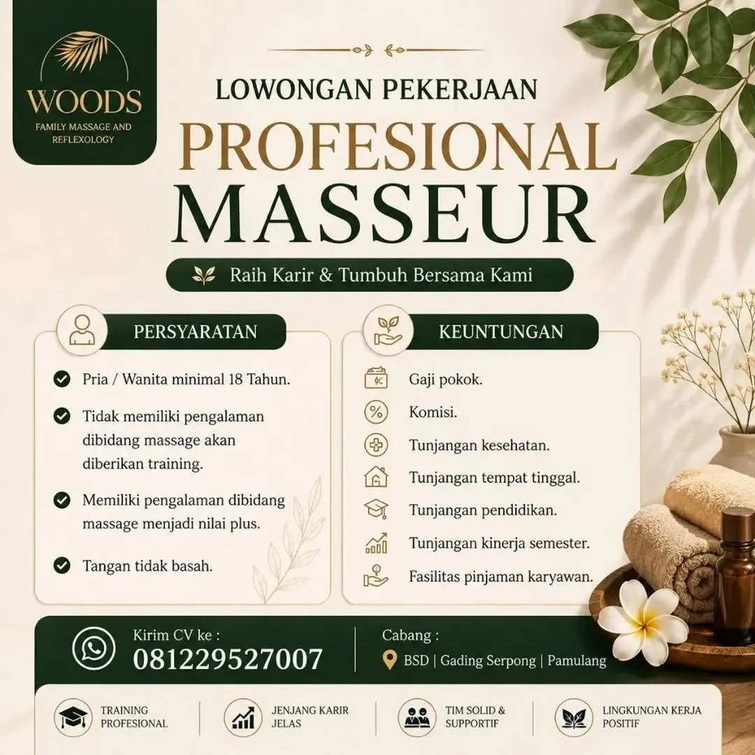 Logo WOODS Family Massage and Reflexology