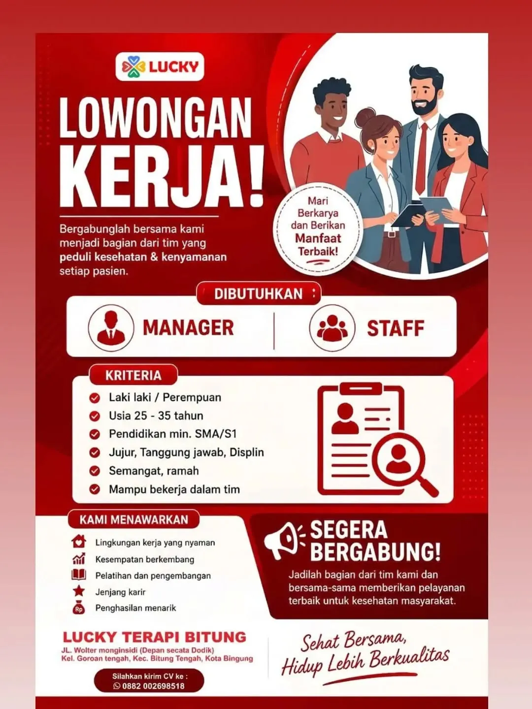 Logo Lucky Terapi Bitung