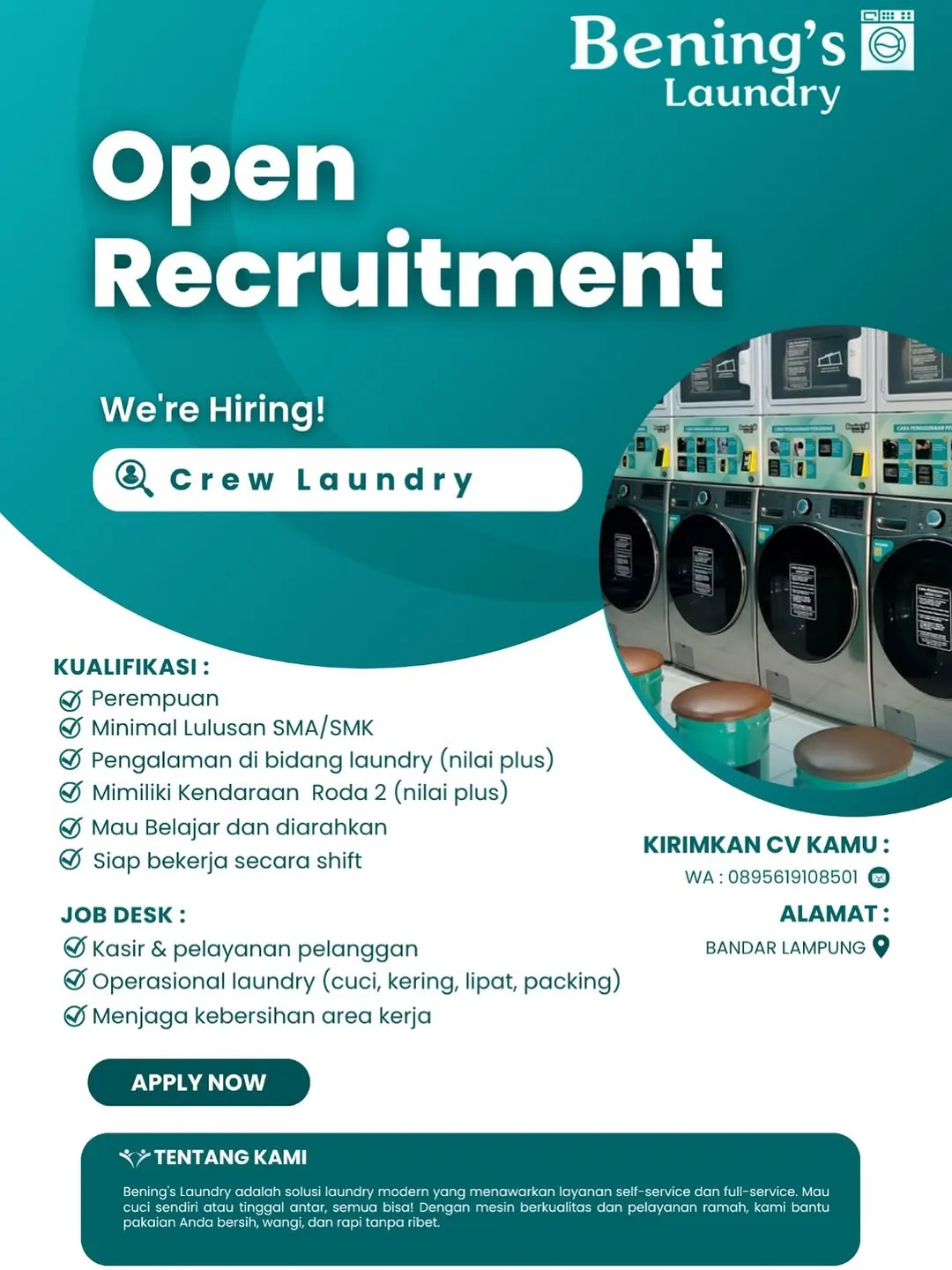 Logo Bening's Laundry