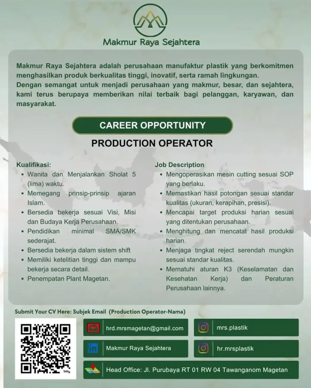 Logo Makmur Raya Sejahtera