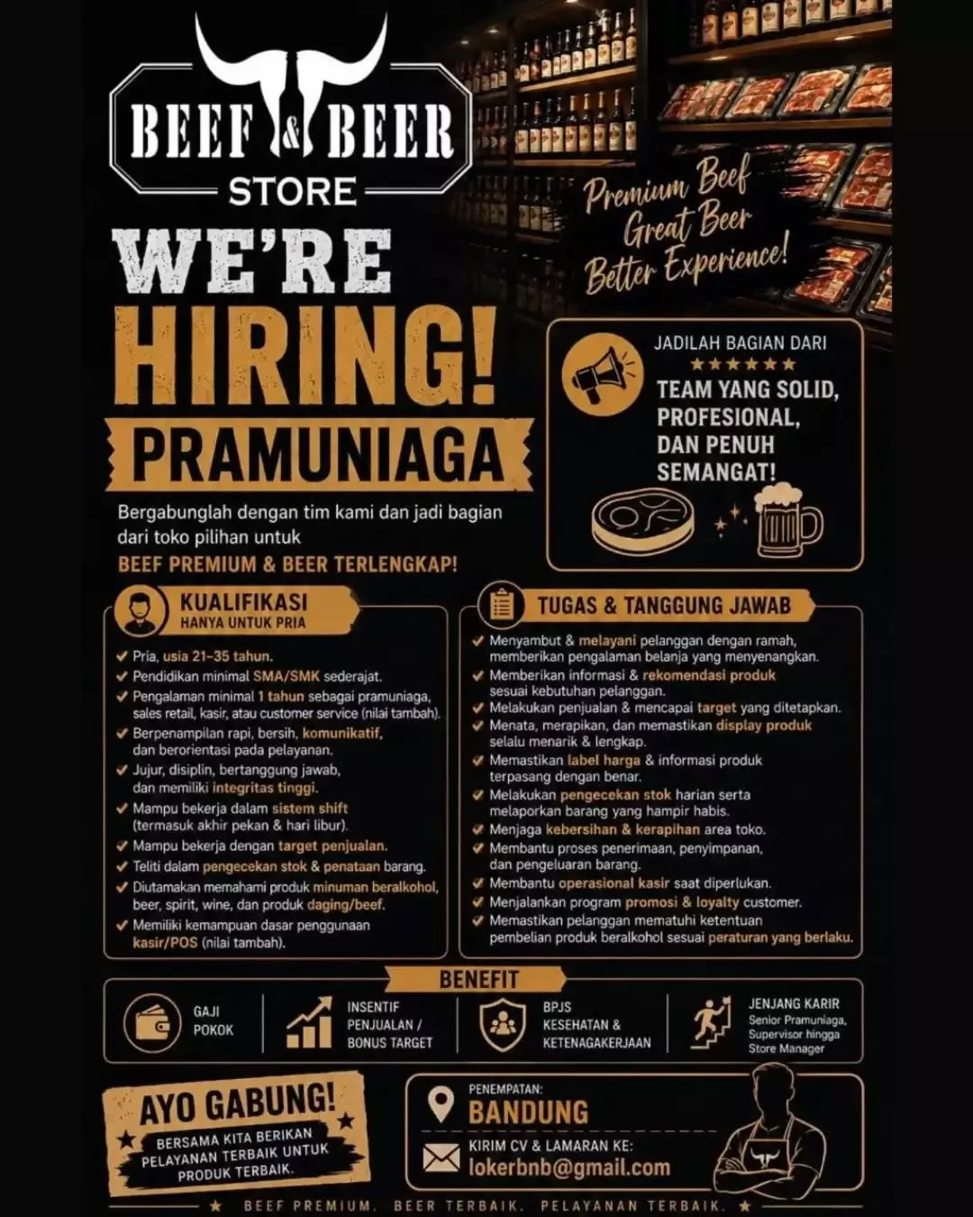 Logo BEEF & BEER STORE