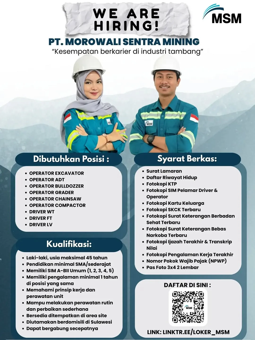 Logo PT. Marowali Sentra Mining