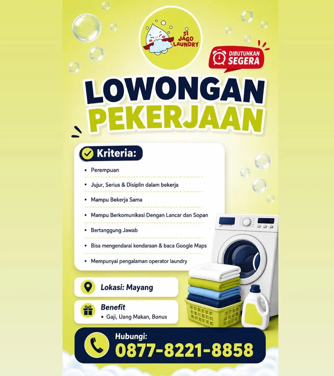 Logo Si Jago Laundry