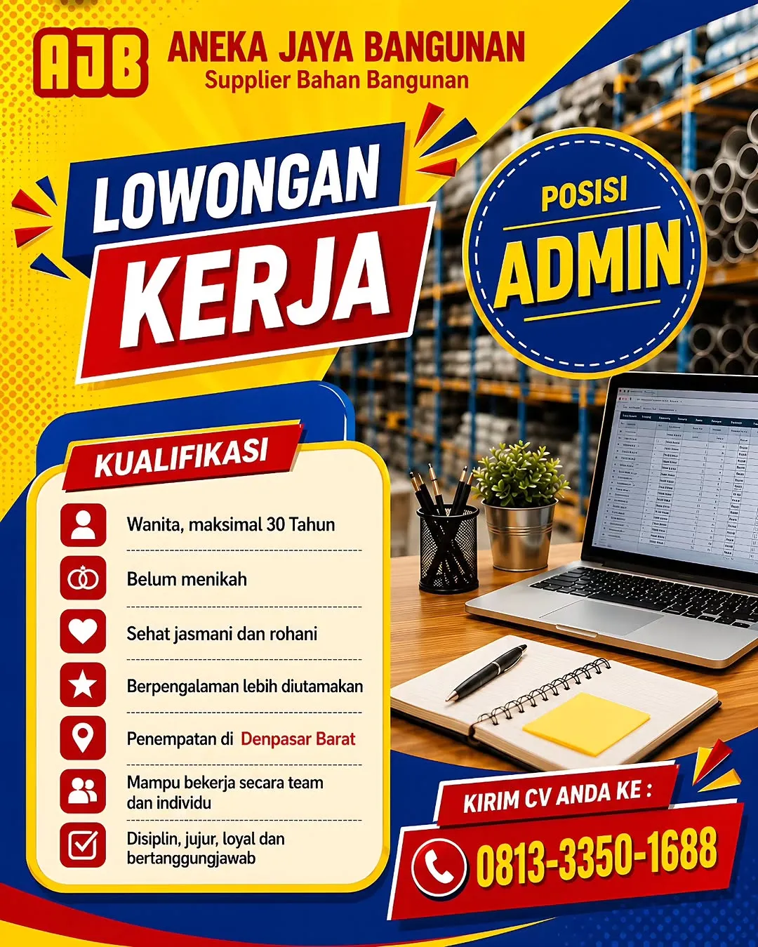Logo Aneka Jaya Bangunan