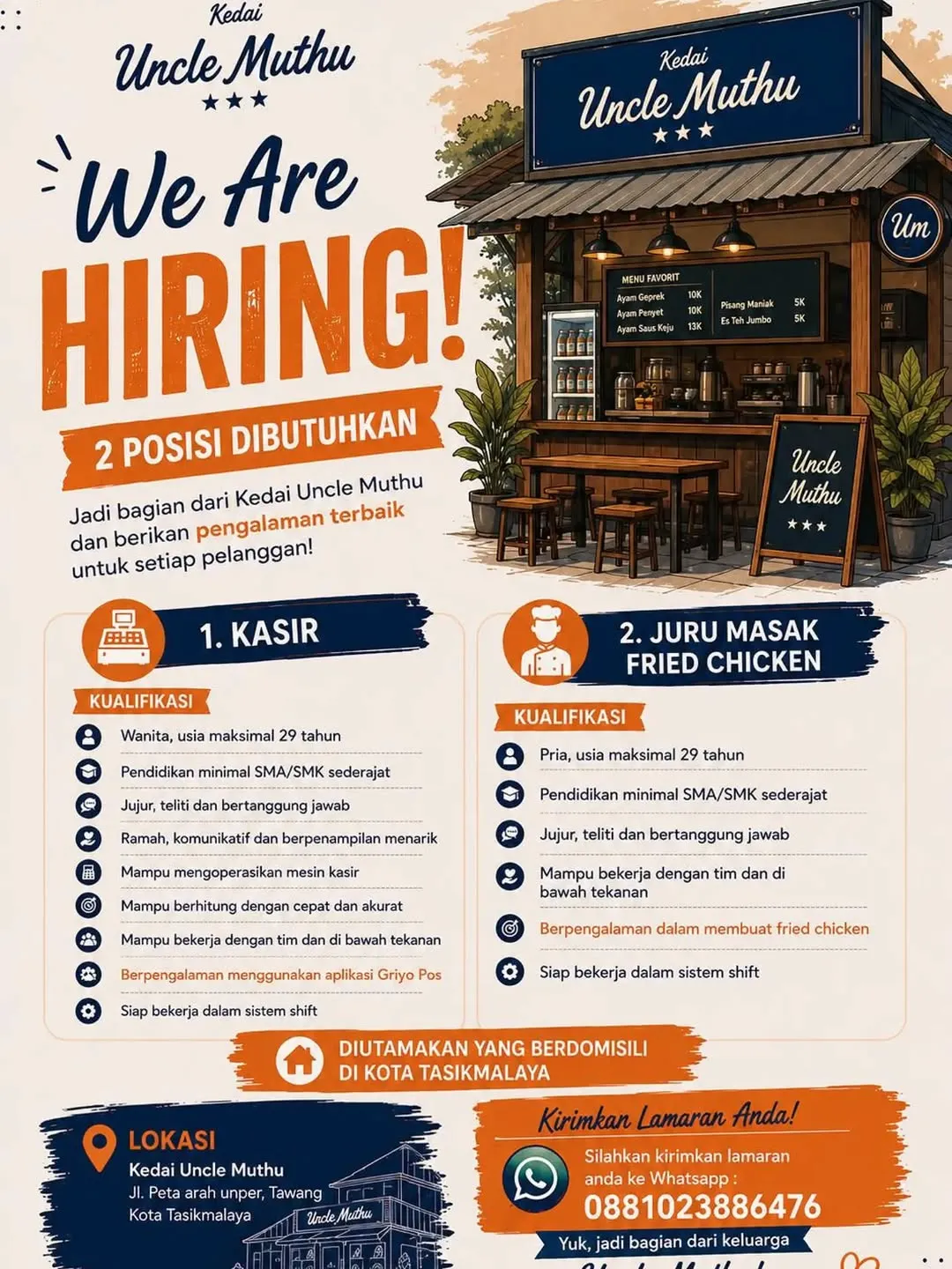 Logo Kedai Uncle Muthu