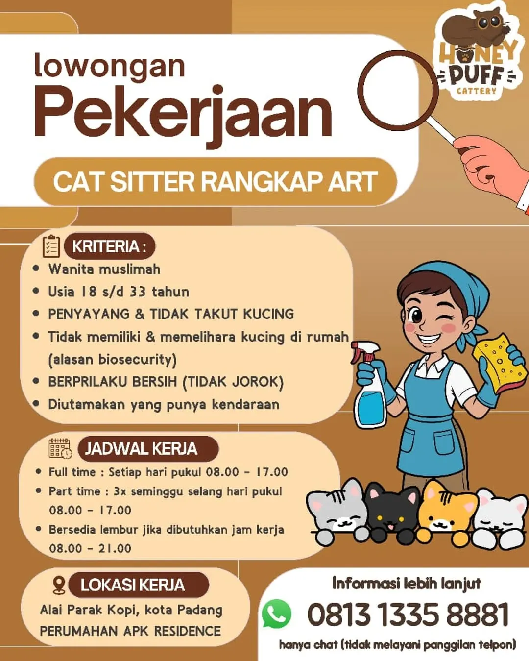 Logo Honey Puff Cattery