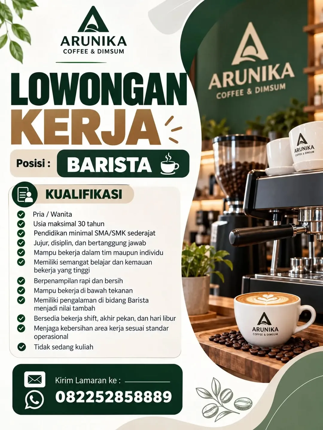 Logo Arunika Coffee & Dimsum
