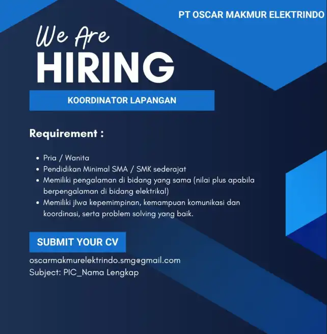 Logo PT OSCAR MAKMUR ELEKTRINDO