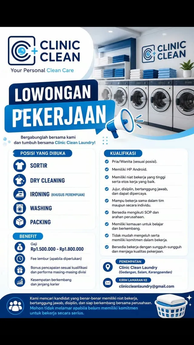 Logo Clinic Clean Laundry
