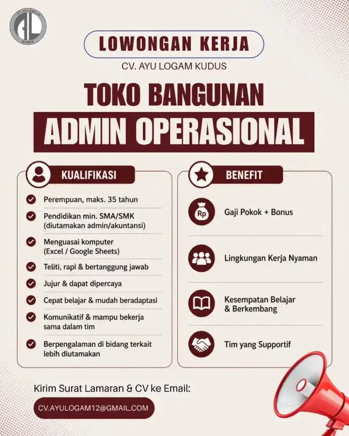 Logo cv. ayu logam kudus