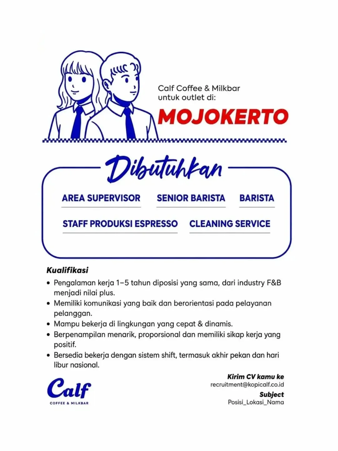 Logo Calf Coffee & Milkbar