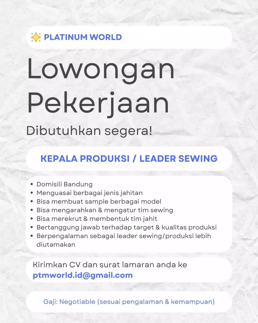 Logo Platinum World