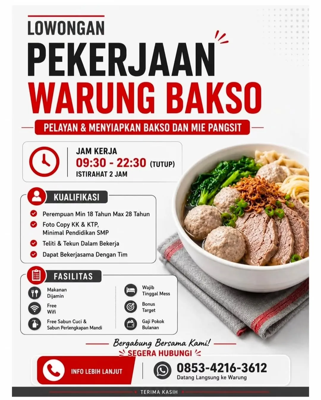 Logo PEKERJA WARung BAKSO