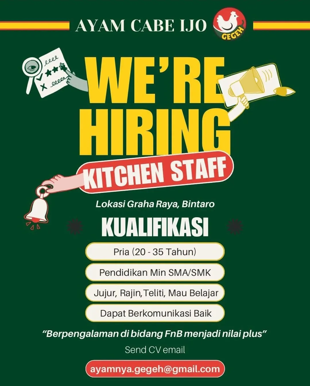 Logo Ayam Cabe Ijo