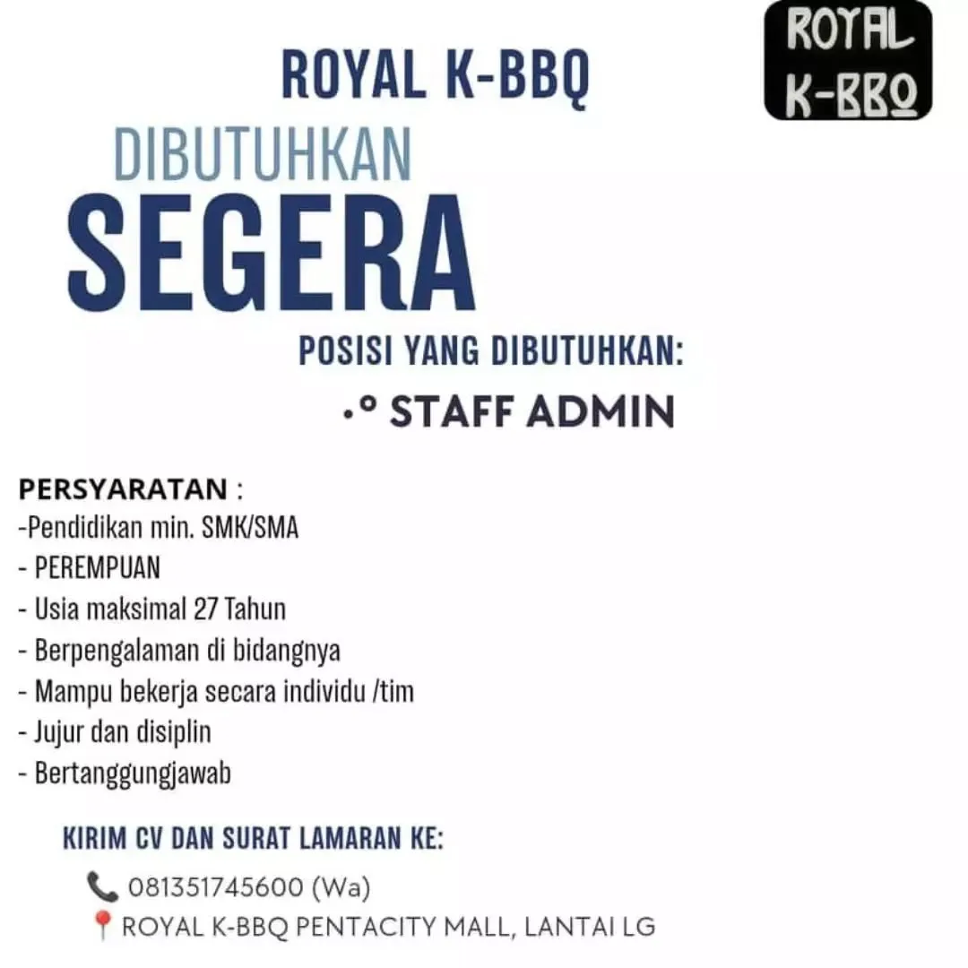 Logo ROYAL K-BBQ