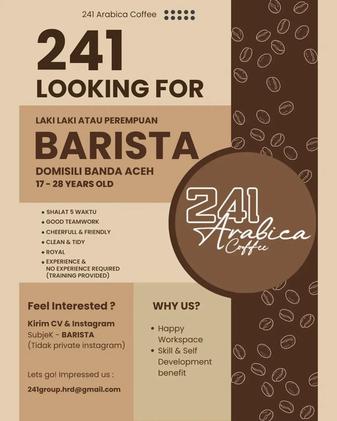 Logo 241 Arabica Coffee