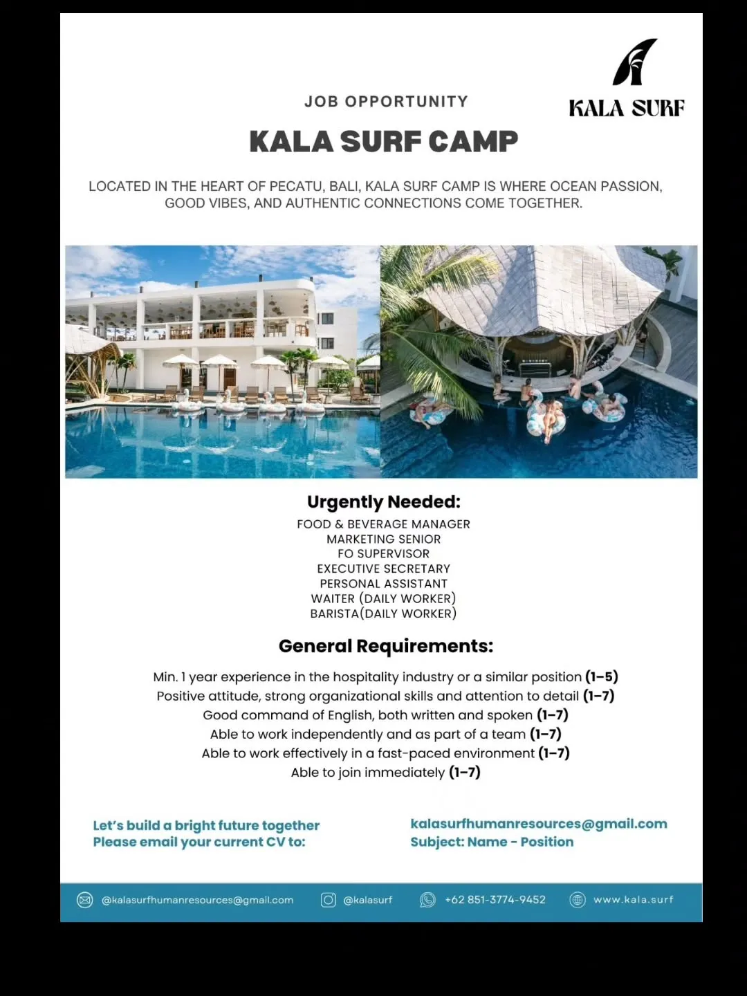Logo Kala Surf Camp