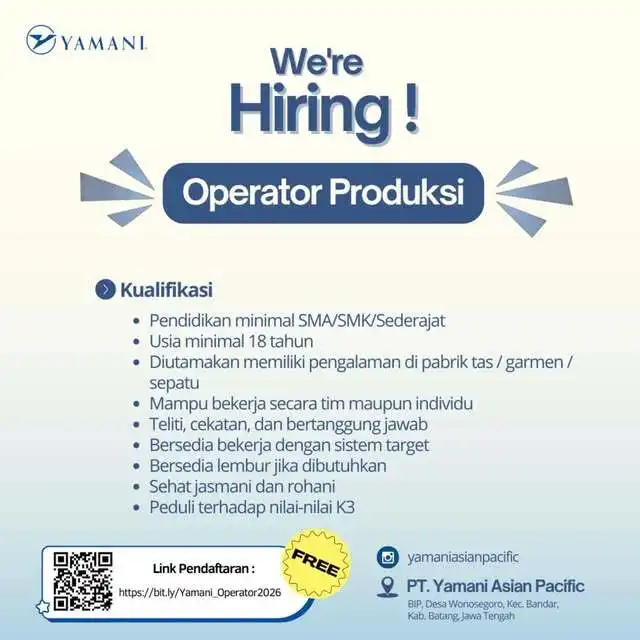 Logo PT. Yamani Asian Pacific