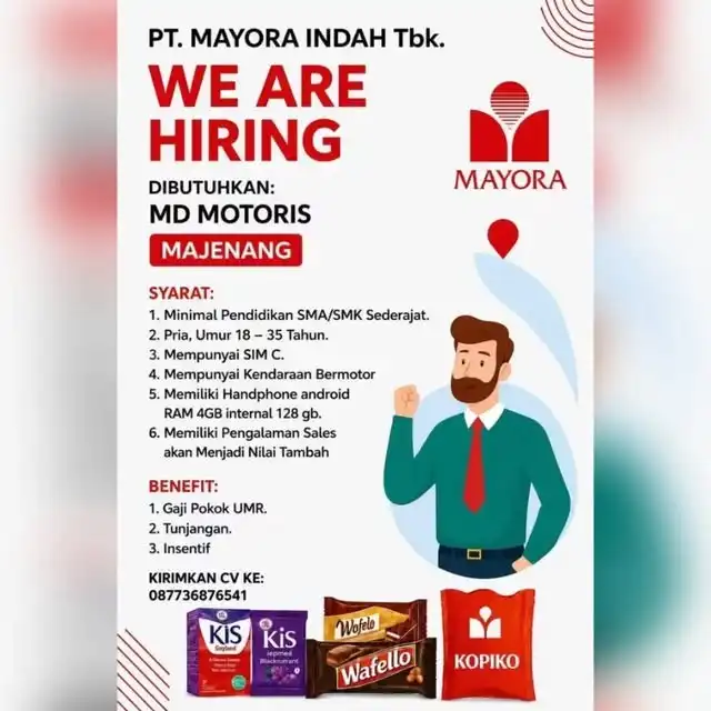 Logo PT. MAYORA INDAH Tbk.