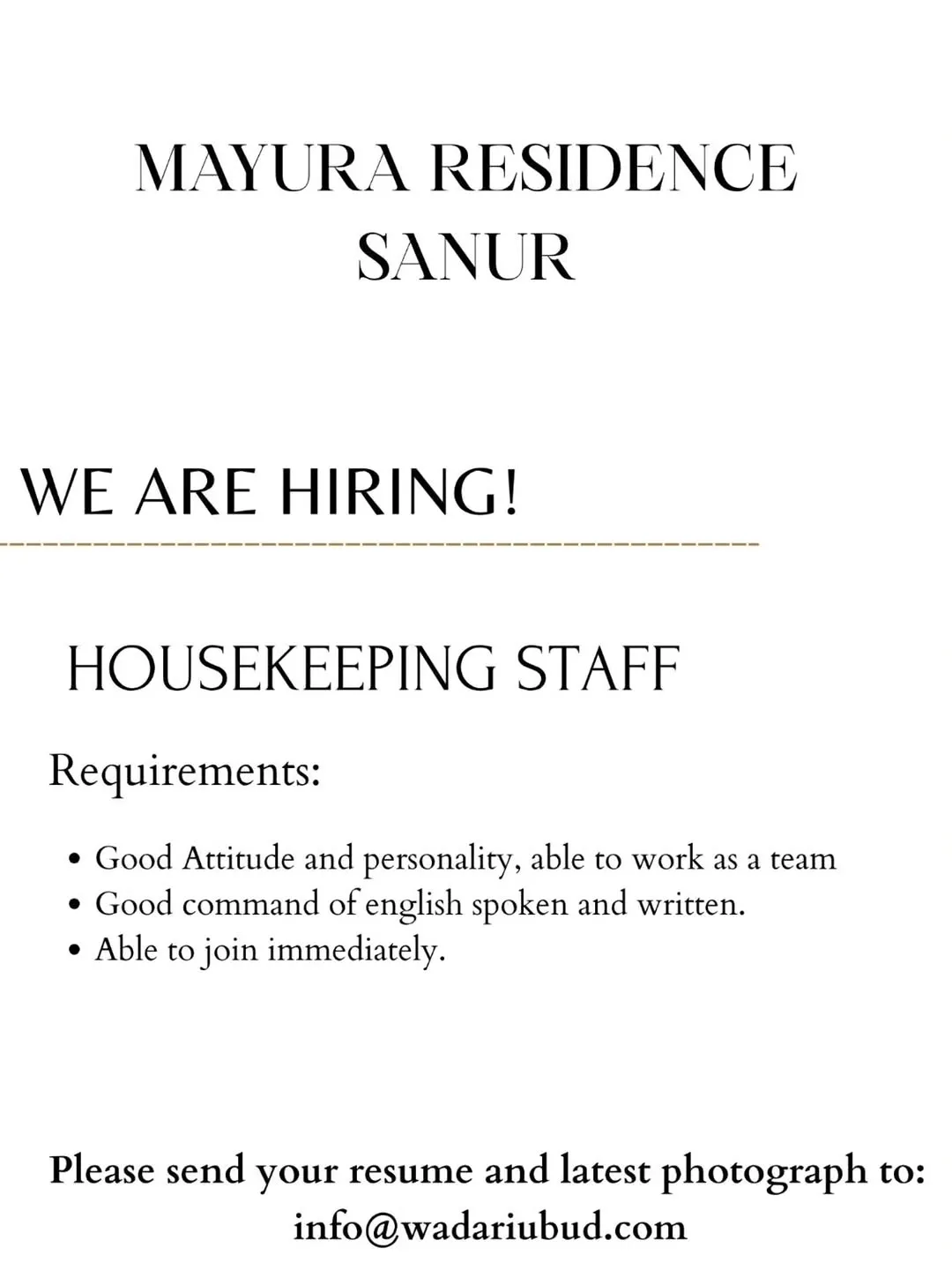 Logo Mayura Residence Sanur