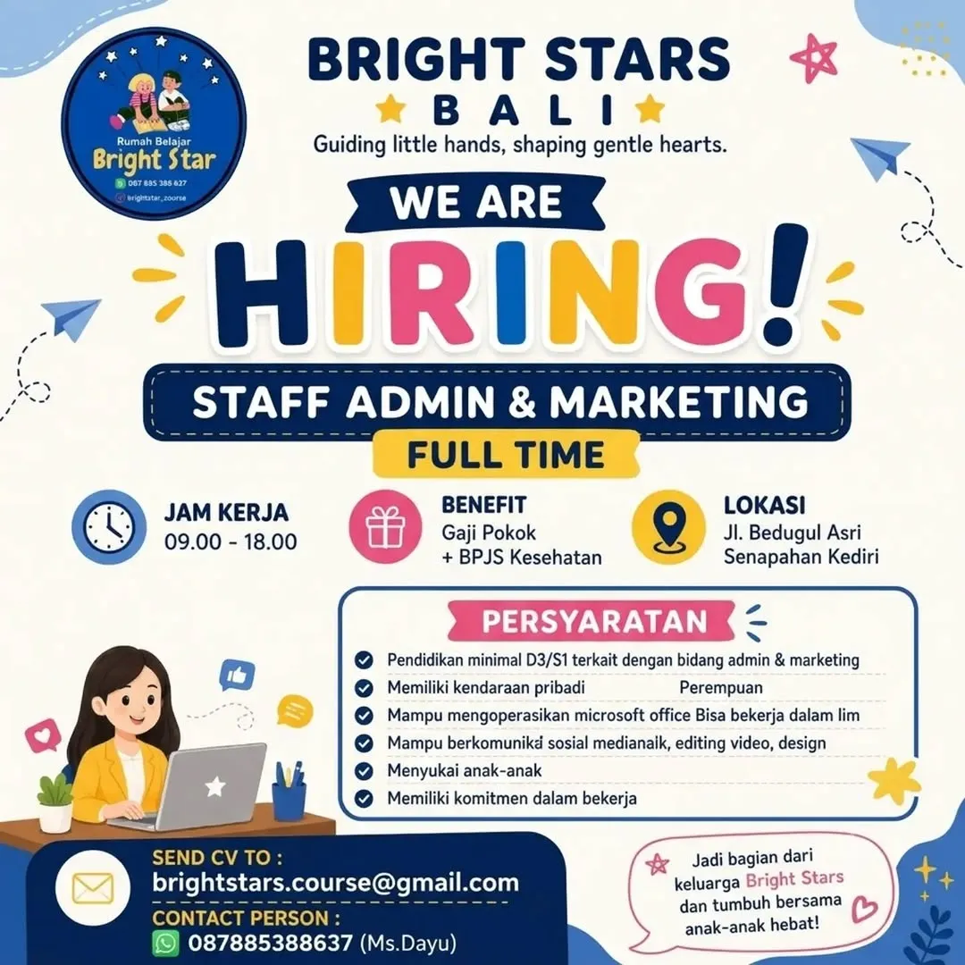 Logo Bright Stars Bali