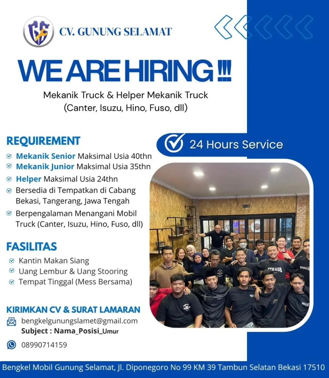 Logo CV. GUNUNG SELAMAT