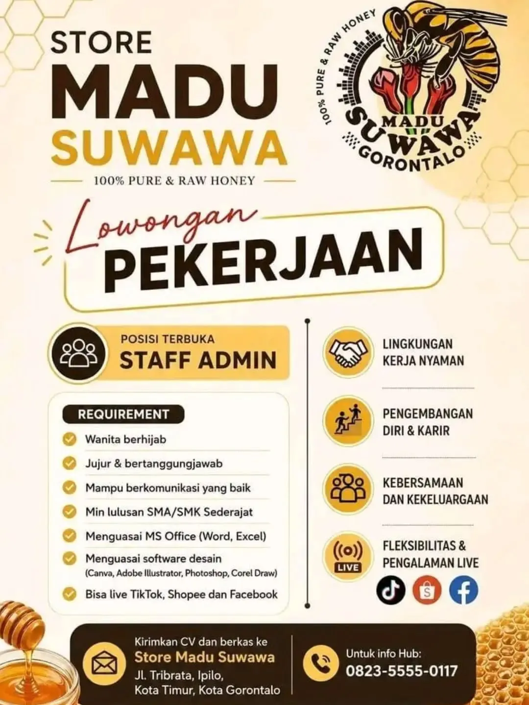 Logo Store Madu Suwawa