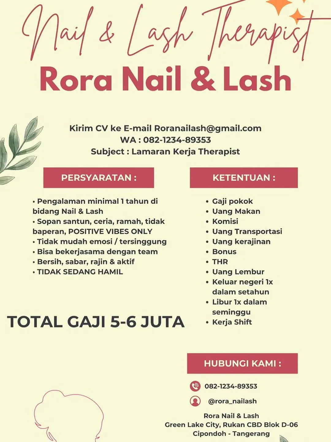 Logo Rora Nail & Lash