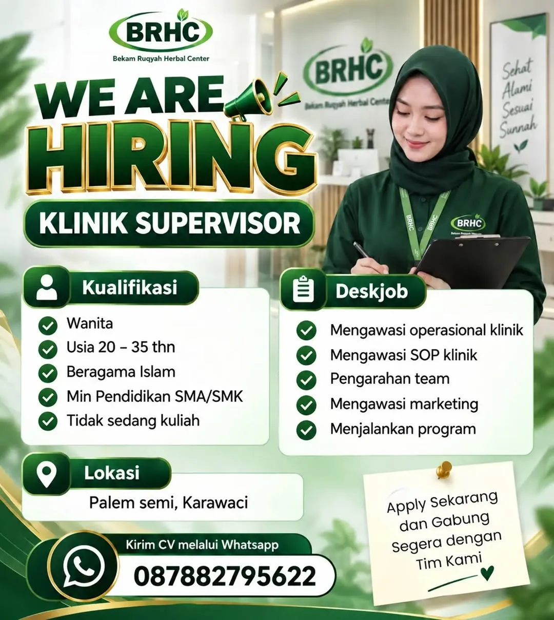 Logo Bekam Ruqyah Herbal Center (BRHC)