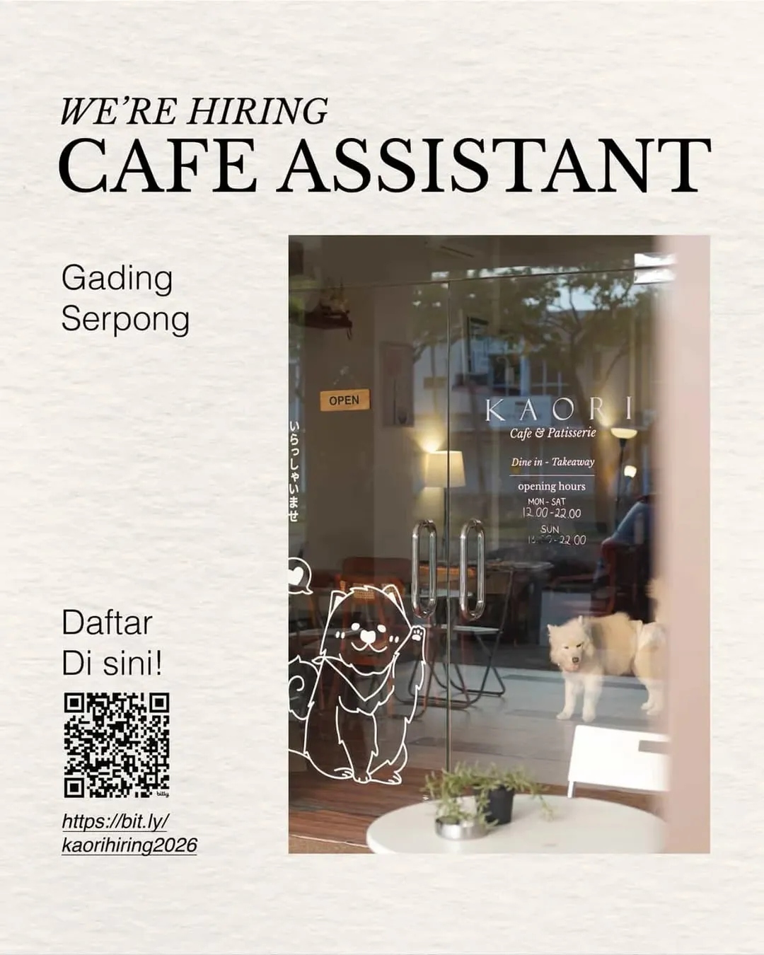 Logo Kaori Cafe & Patisserie