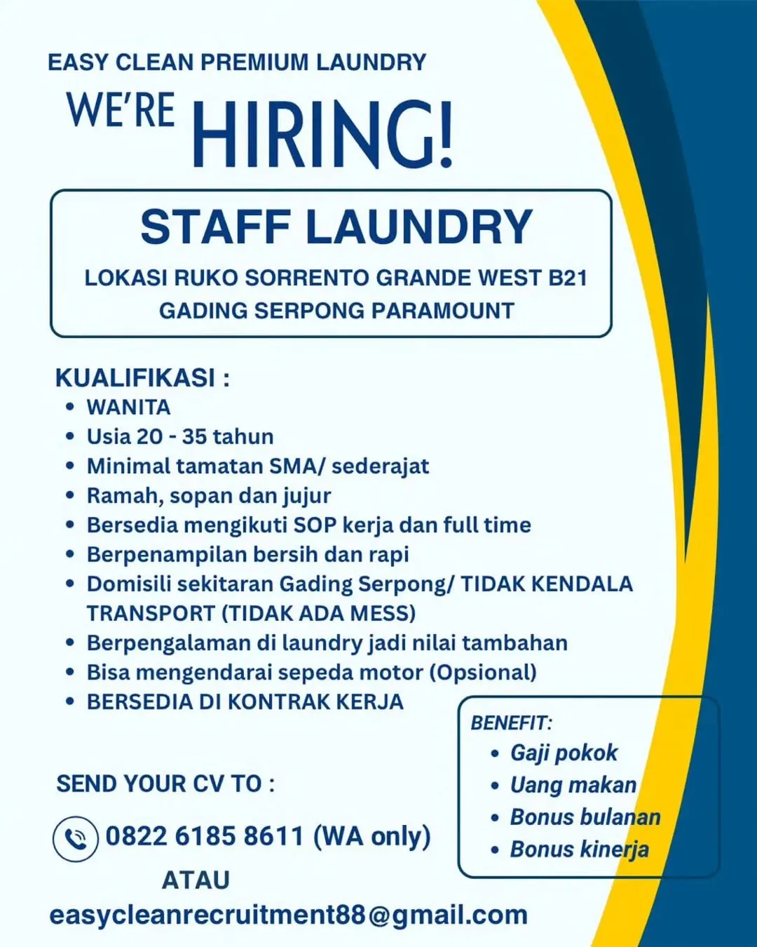 Logo Easy Clean Premium Laundry