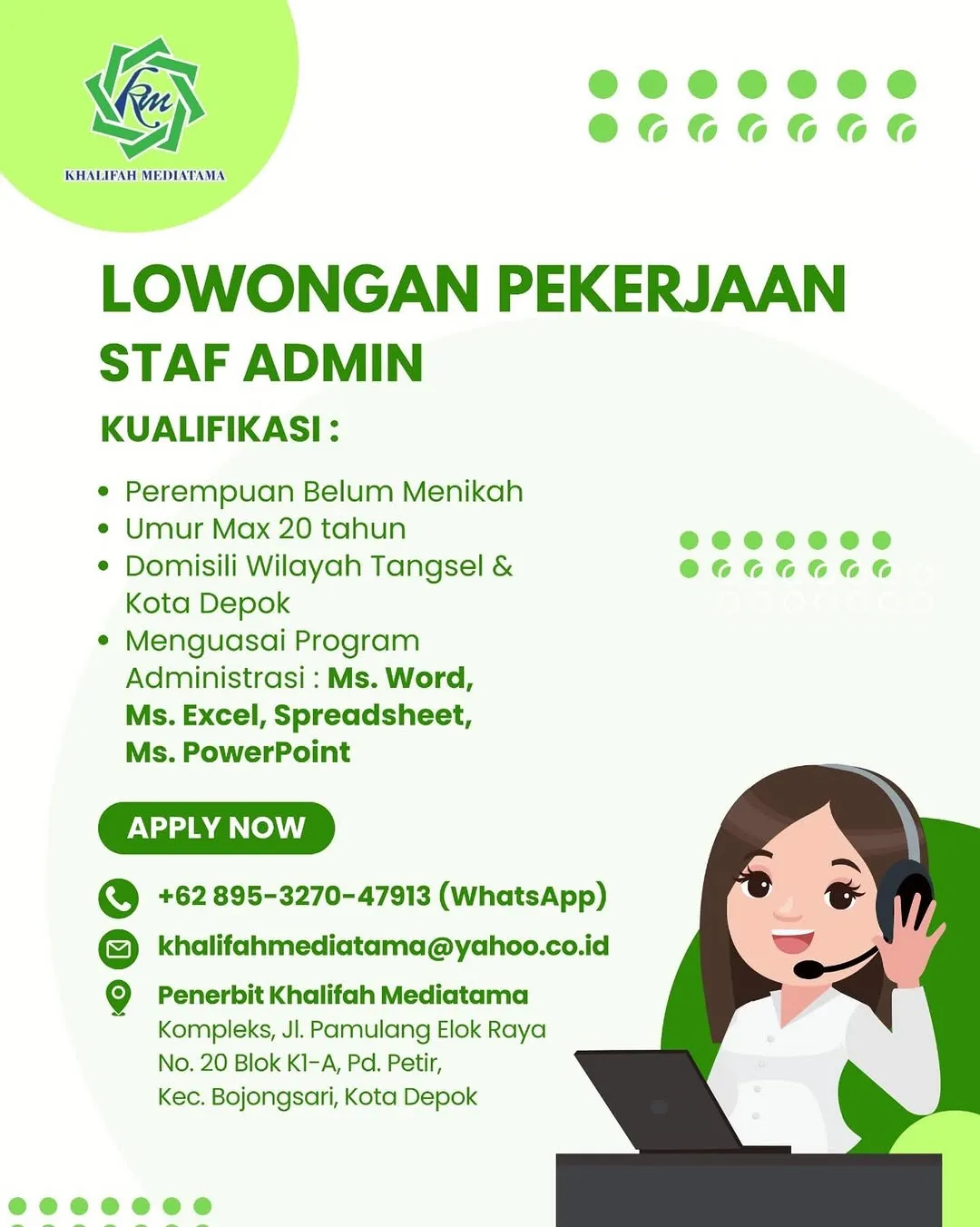 Logo Khalifah Mediatama