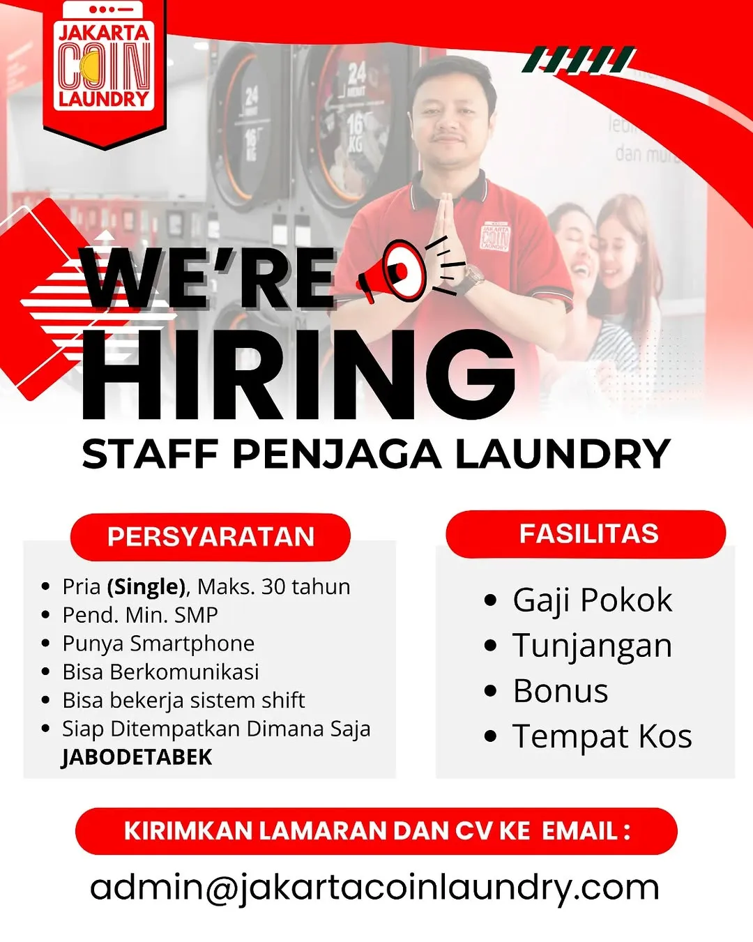 Logo Jakarta Coin Laundry