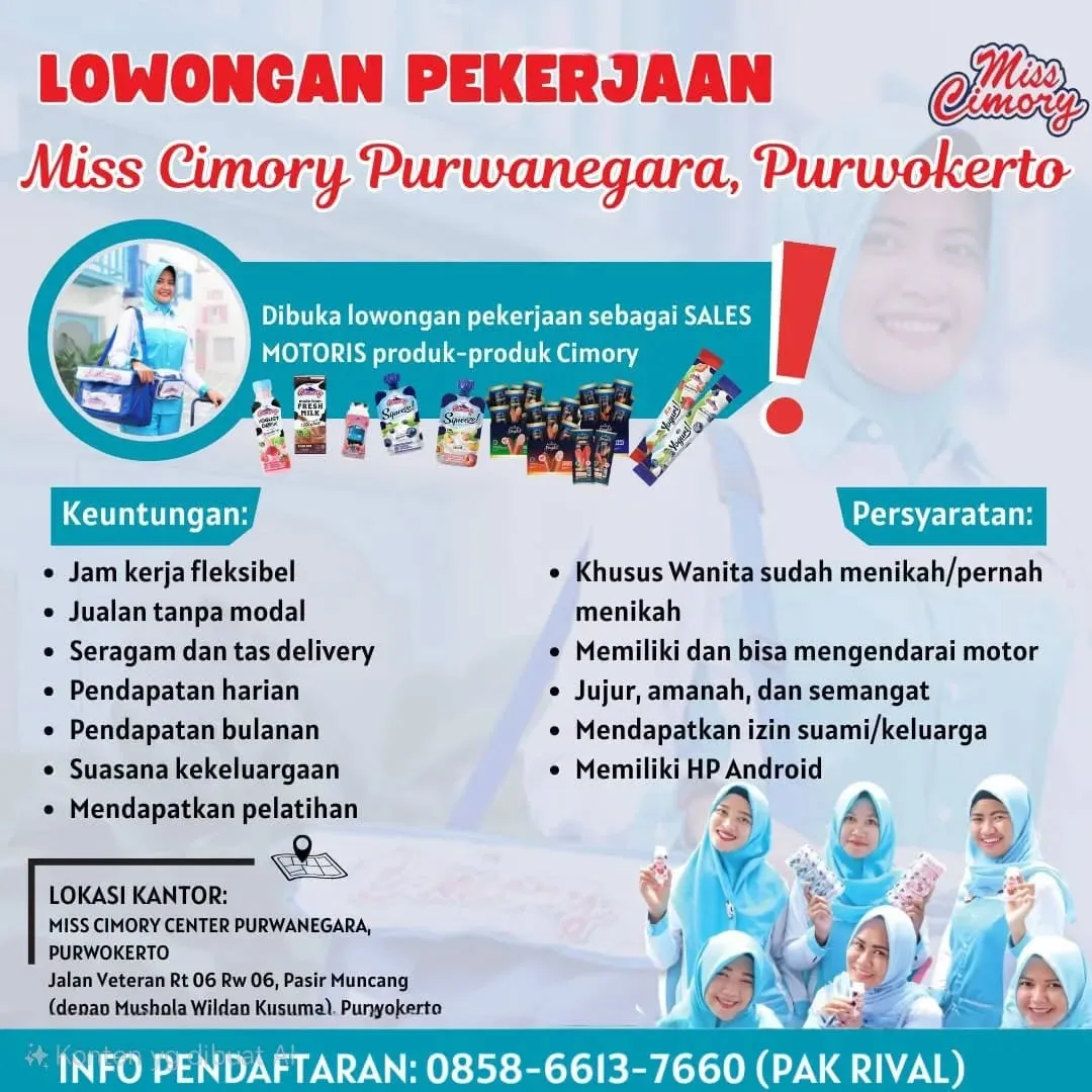 Logo Miss Cimory Purwanegara