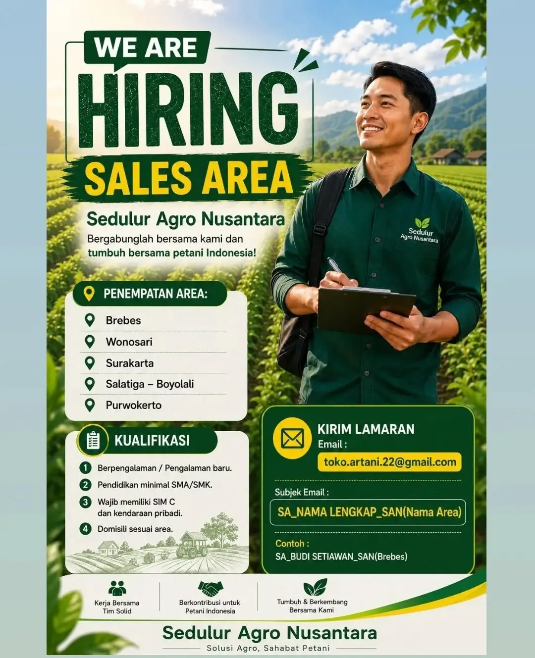 Logo Sedulur Agro Nusantara