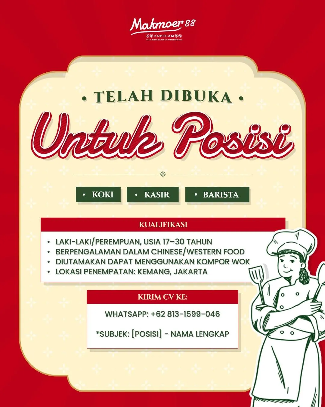 Logo Makmoer 88 Kopitiam
