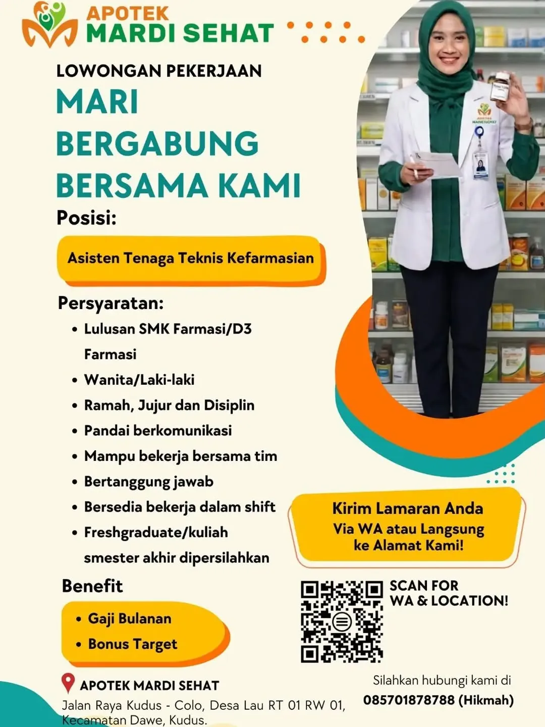 Logo APOTEK MARDI SEHAT