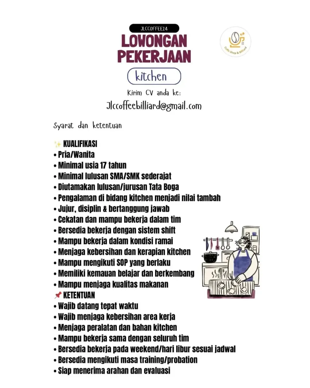 Logo JLC Coffee & Billiard