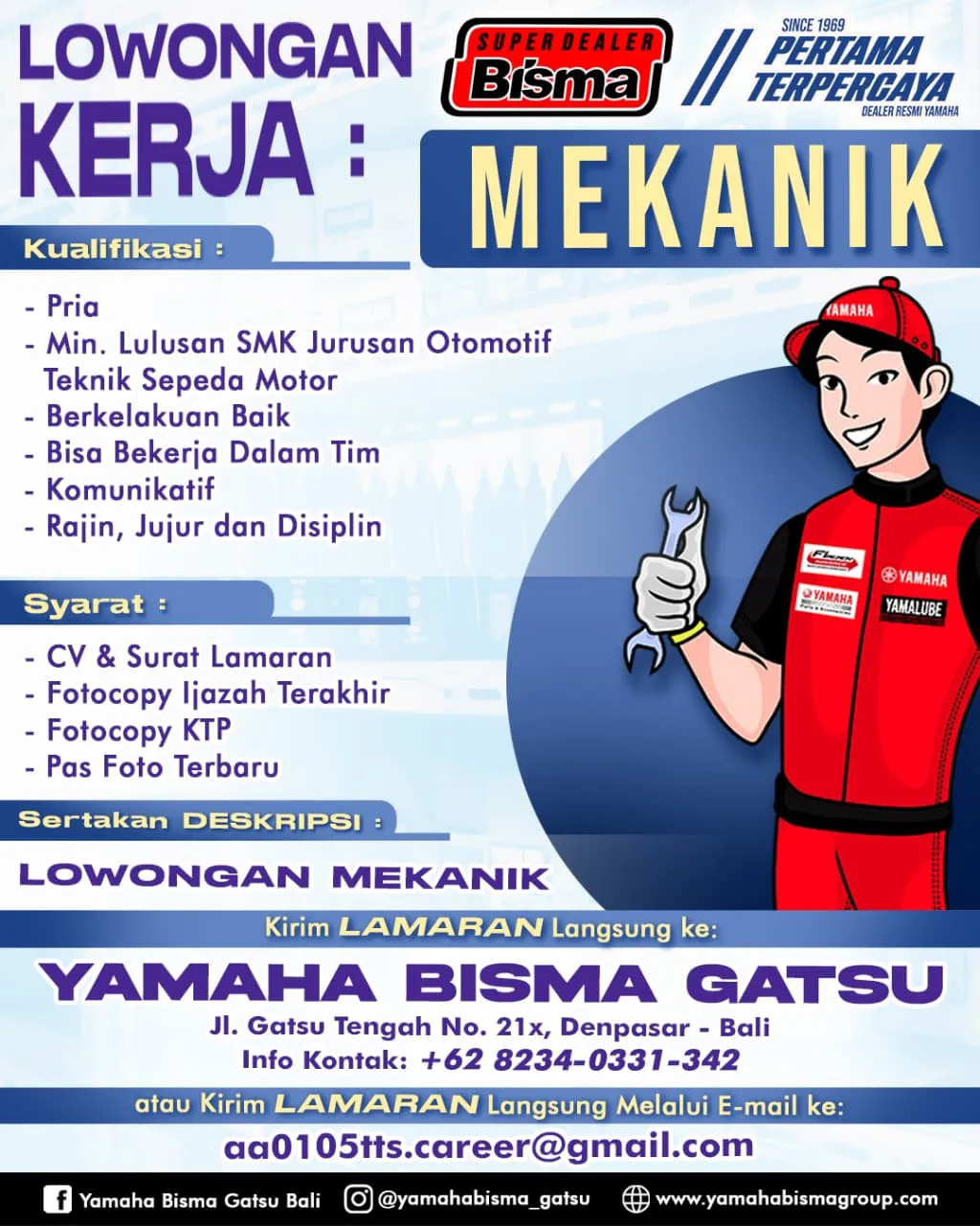 Logo Yamaha Bisma Gatsu