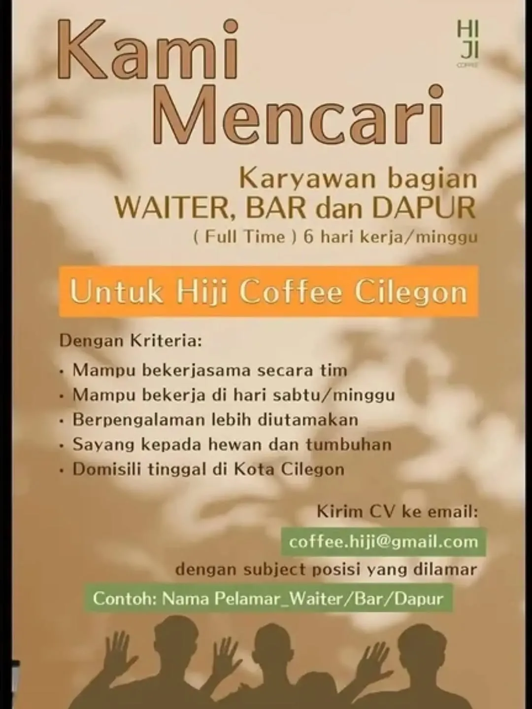 Logo Hiji Coffee Cilegon